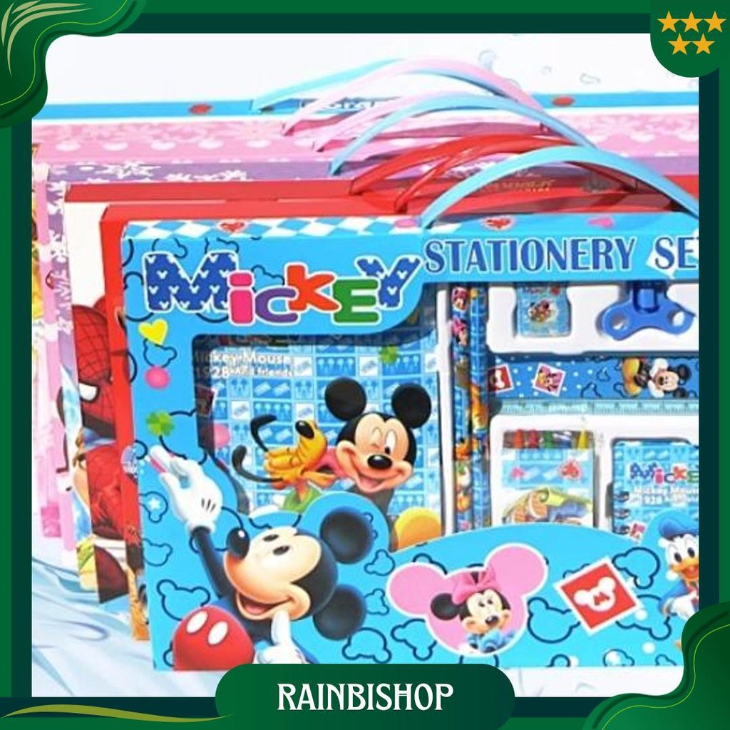 

Peachs - S5982 Set Alat Tulis 8 In 1 / Set Alat Tulis Anak Motif Kartun / Set Alat Tulis 8 In 1 Lucu / Stationery Set 8 In 1 Lucu Cod