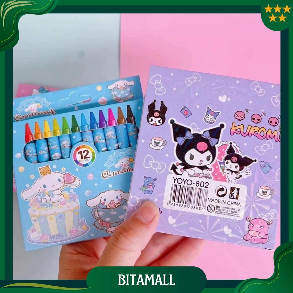 

Krayon Sanrio Mini Isi 12Pcs Crayon Lukis Mewarnai Gambar Menggambar Alat Tulis Kantor Sekolah Murah Termurah Cod Promo Puncak