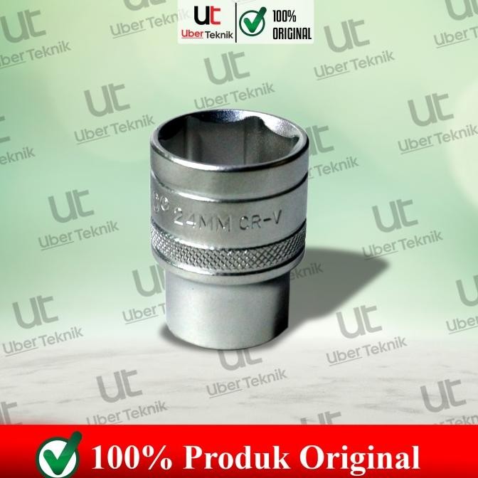 HRG DISKON Mata Kunci Sok 24mm 1/2 x 6Pt Tekiro shock 24 mm