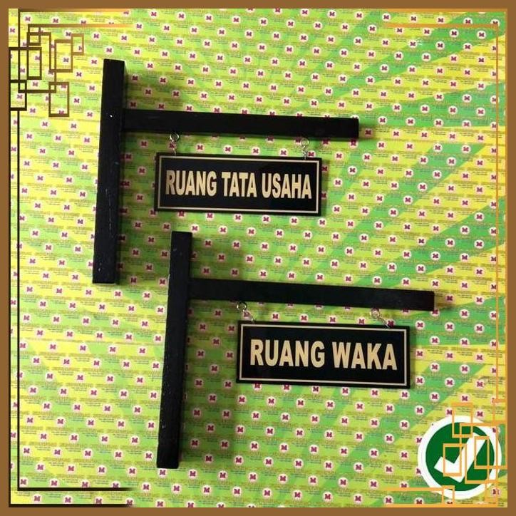 

[MCV] PAPAN NAMA RUANGAN DINDING - PAPAN NAMA ACRYLIC DAN KAYU