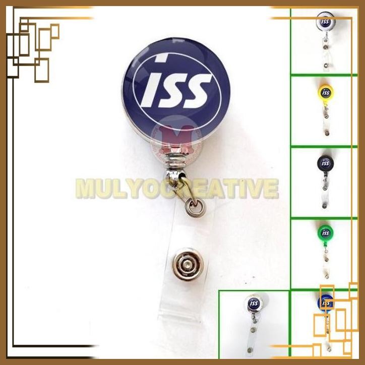 

[MCV] ID CARD YOYO ISS GANTUNGAN ID CARD HOLDER LOGO ISS