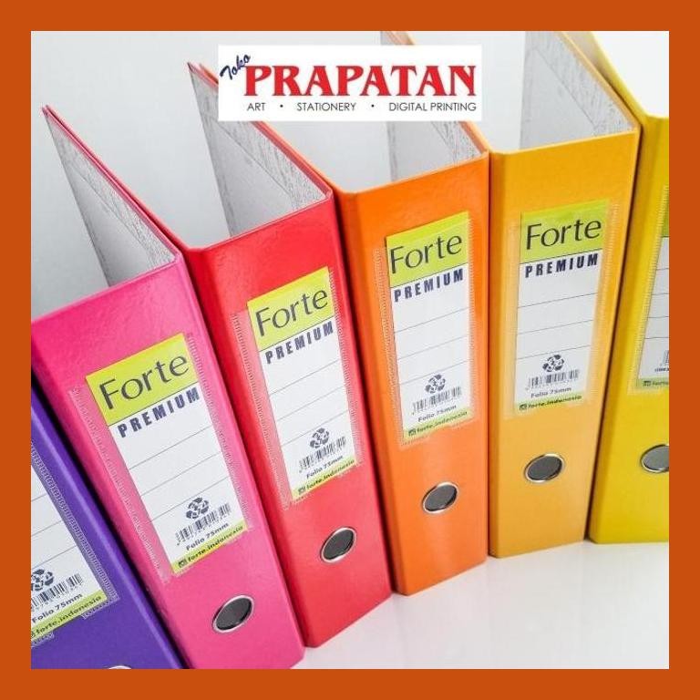 

[ PERALATAN LUKIS / GAMBAR ] ORDNER KWITANSI FOLIO FORTE ENDURO+ / LEVER ARCH FILE FOLIO PACKING AMAN