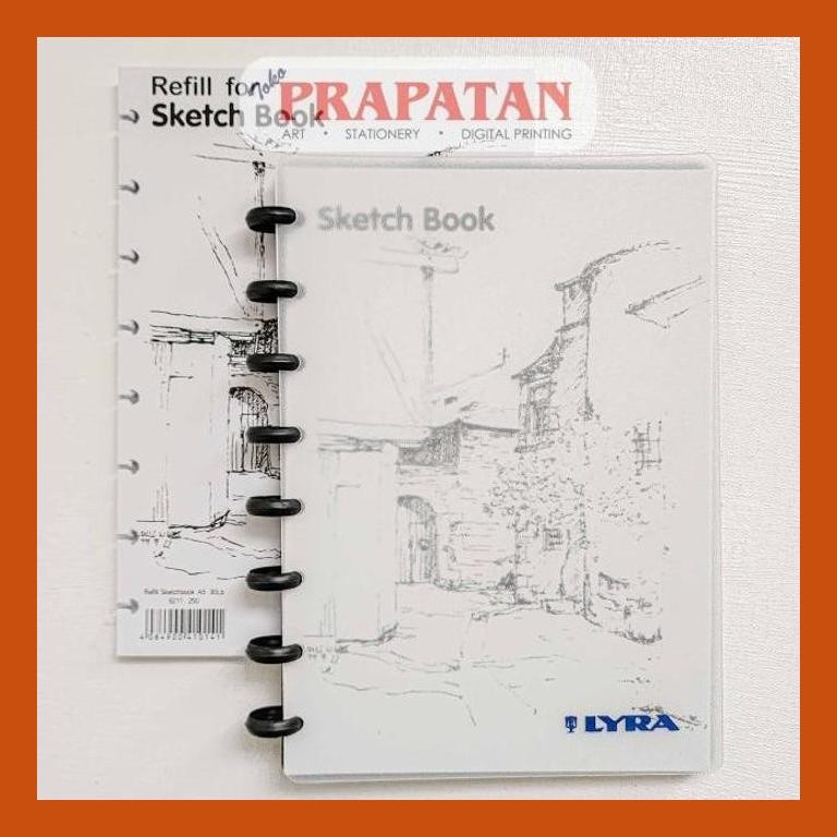 

[ PERALATAN LUKIS / GAMBAR ] LYRA SKETCHBOOK A5 & REFILL | BUKU GAMBAR COD