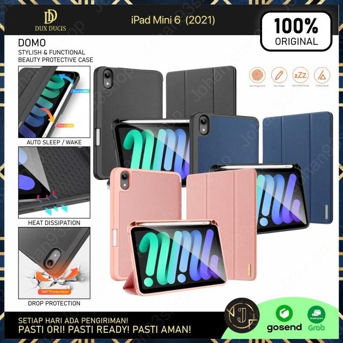 Case iPad Mini 6 DUX DUCIS DOMO with Pencil Slot Casing