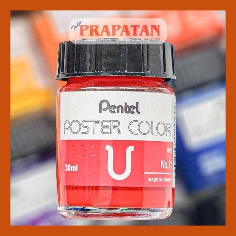 

[ PERALATAN LUKIS / GAMBAR ] PENTEL POSTER COLOR 30ML | CAT POSTER GOOD QUALITY