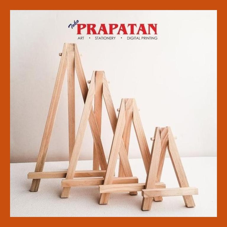 

[ PERALATAN LUKIS / GAMBAR ] STANDAR KANVAS MINI / EASEL KANVAS MINI (BESAR) GOOD QUALITY