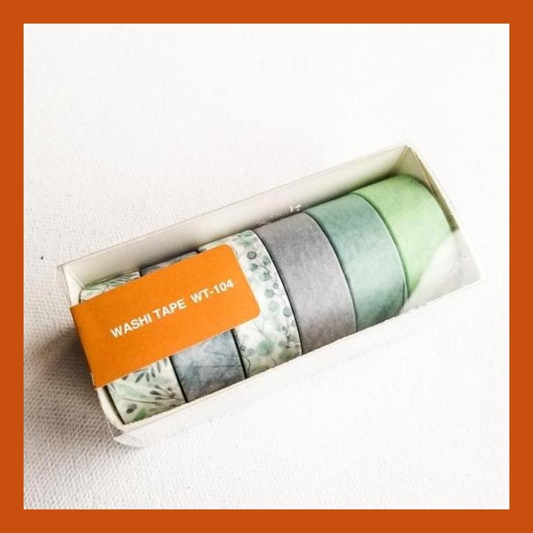 

[ PERALATAN LUKIS / GAMBAR ] JOYKO WASHI TAPE SET 6PCS WT COD