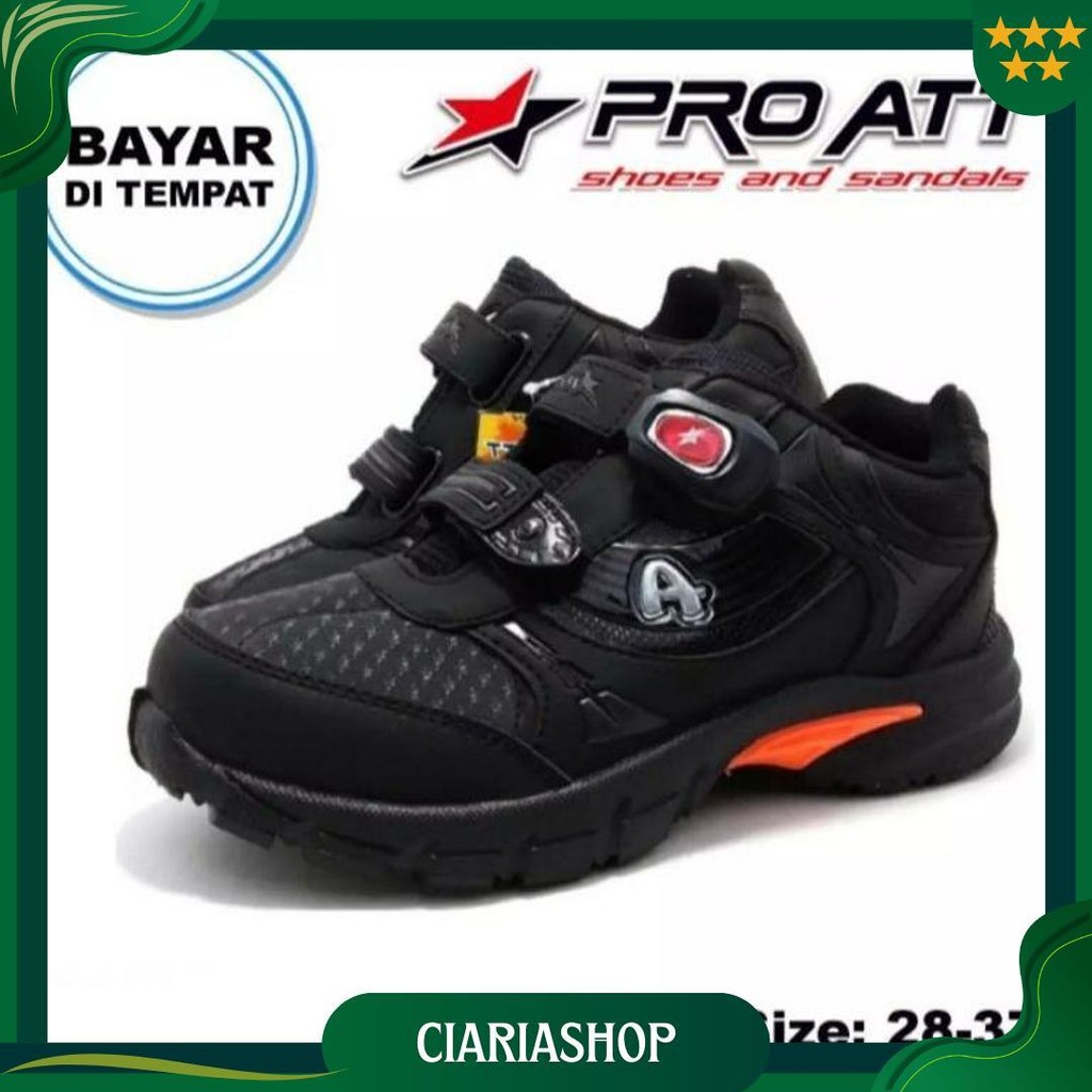 [Original] Sepatu Pro Att Mgp 457 / Mgz 495 / Mgg 420 Magnet Macan / Sepatu Anak Sekolah Tk Sd / Sep