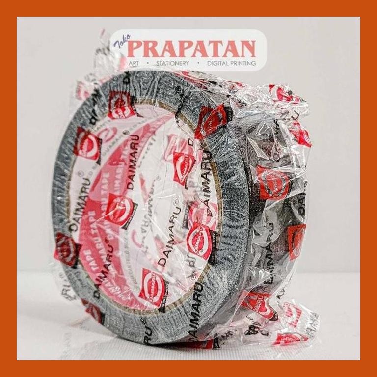 

[ PERALATAN LUKIS / GAMBAR ] LAKBAN HITAM DAIMARU 36 MM X 12 METER / DAIMARU TAPE / ISOLASI SIAP KIRIM