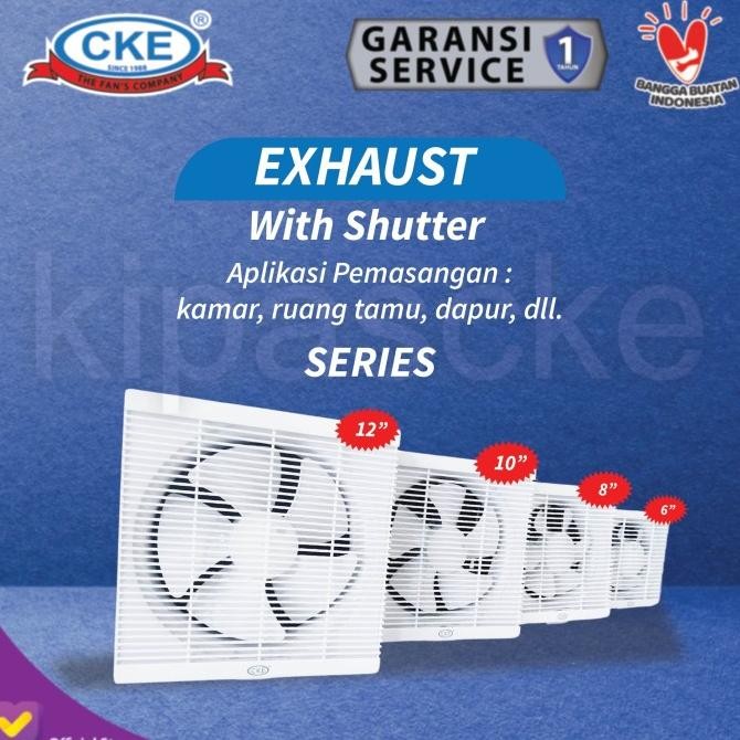 Wall Exhaust Fan 12 Inch Kipas Angin Hexos Dinding Ventilasi Dapur 12" Original Dan Terpercaya