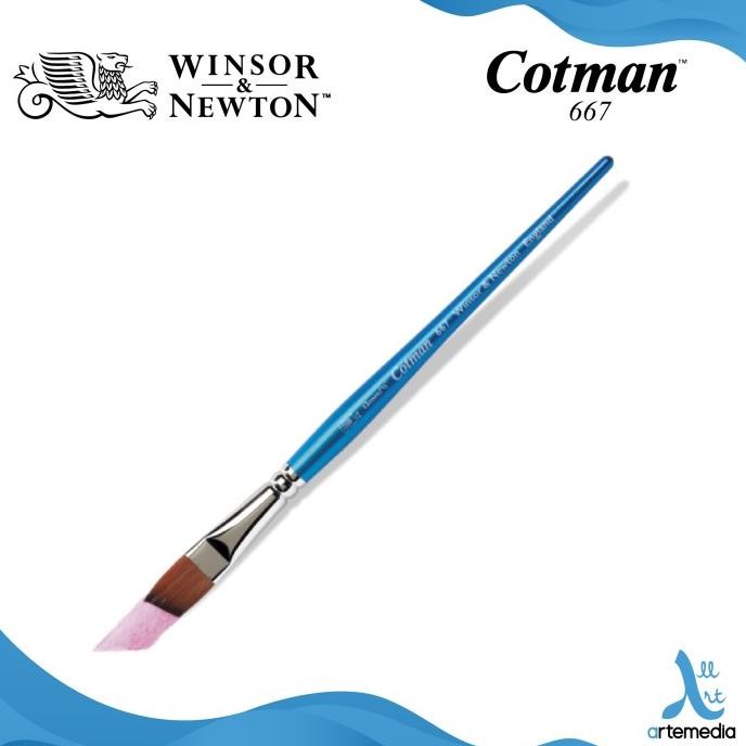 

Kuas Lukis Winsor & Newton Cotman Watercolor Angled Brush Series 667 Original Dan Terpercaya