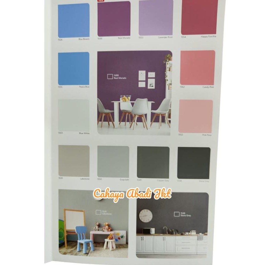 Cat Tembok Qluc Nippon Paint 18 Kg + Roll Kuas Nippon + Bak Cat Original Dan Terpercaya