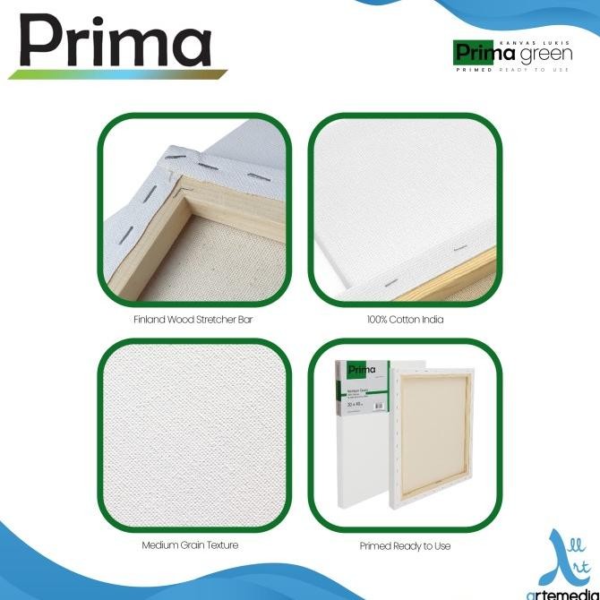 

Kanvas Lukis Prima Green 40X50Cm Value Set 3 Cotton Canvas Original Dan Terpercaya