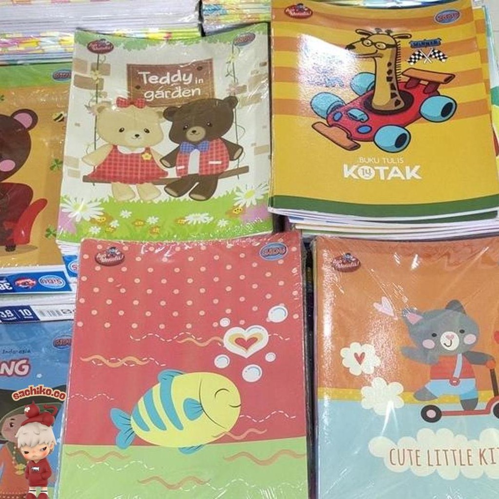 

(Pak) Buku Tulis Sidu 38/ Buku Tulis Sinar Dunia 38 Lembar 10 Pcs/ Buku Tulis Murah Diskon
