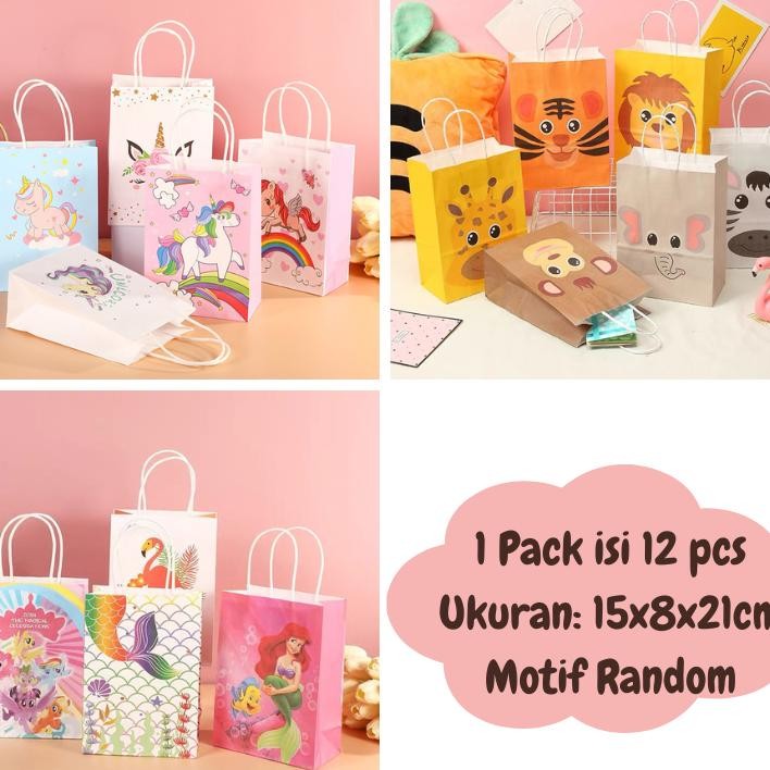 

12Pc R Bag Ter Ta Ado Ultah Ana Goodie Bag