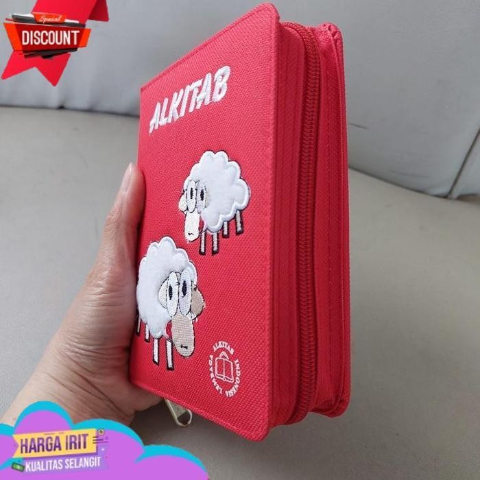 SALE ALKITAB KRISTEN ANAK KECIL TB2 034 SAMPUL RESLETING DOMBA LUCU TERJEMAHAN BARU 2 LAI