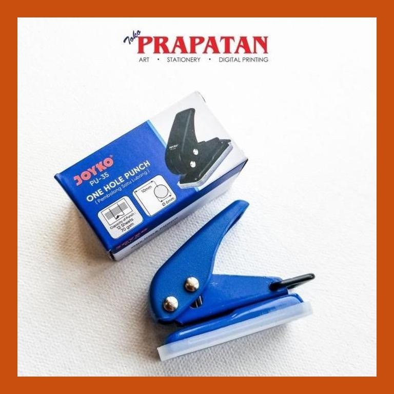 

[ PERALATAN LUKIS / GAMBAR ] JOYKO ONE PUNCH HOLES PU-35 / PEMBOLONG KERTAS PACKING AMAN
