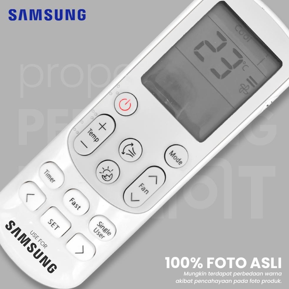 PJ24 Remot Remote AC Samsung Fast Cooling AR05KRFLAWKN AR07KRFLAWKN AR09KRFLAWKN Hemat