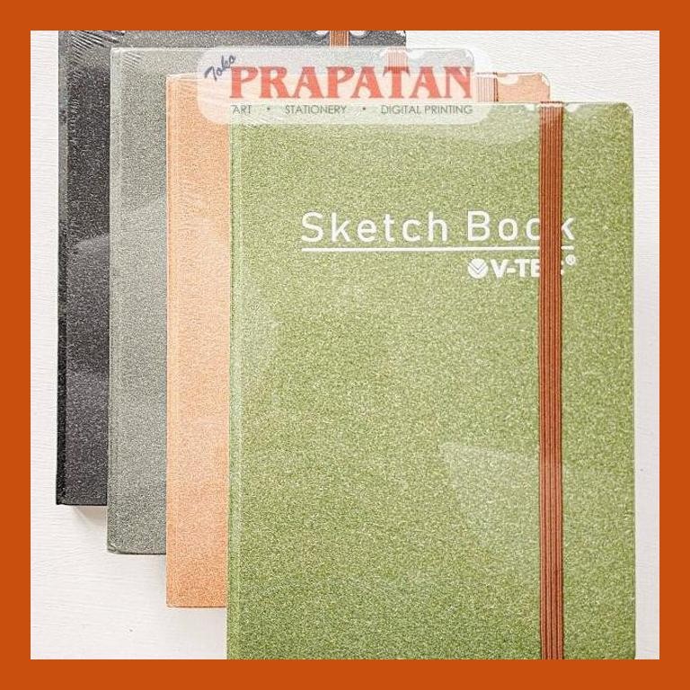 

[ PERALATAN LUKIS / GAMBAR ] V-TEC HARDCOVER A5 SKETCHBOOK 1670 | BUKU GAMBAR SIAP KIRIM