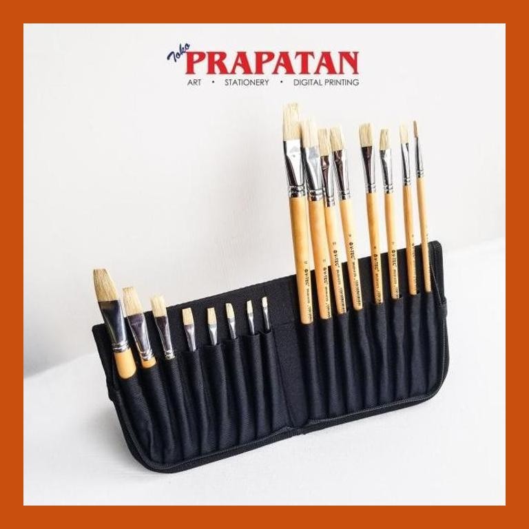 

[ PERALATAN LUKIS / GAMBAR ] TEMPAT KUAS LUKIS V-TEC AB01A / PAINT BRUSH ORGANIZER / ART BAG GOOD QUALITY