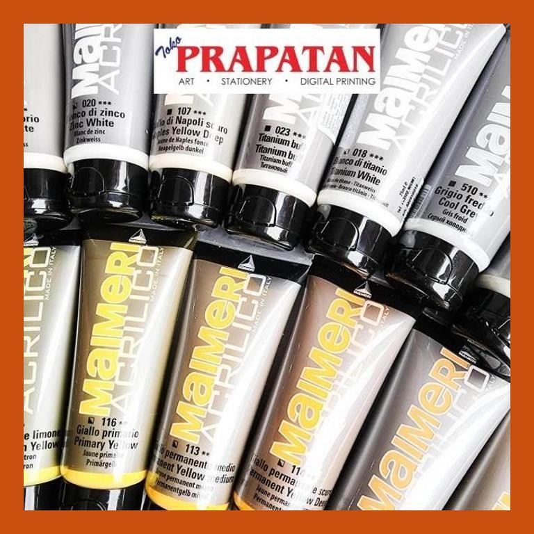 

[ PERALATAN LUKIS / GAMBAR ] MAIMERI ACRILICO ACRYLIC 75ML | CAT AKRILIK SIAP KIRIM