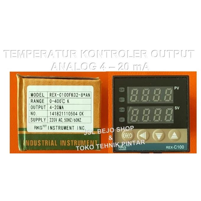 Temperature Controller PID Output Analog 4 -20 mA