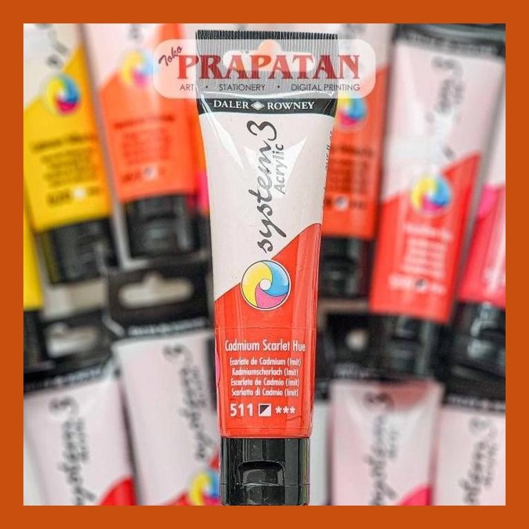 

[ PERALATAN LUKIS / GAMBAR ] CAT AKRILIK SYSTEM3 59ML | SYSTEM3 ACRYLIC PART 1 PACKING AMAN