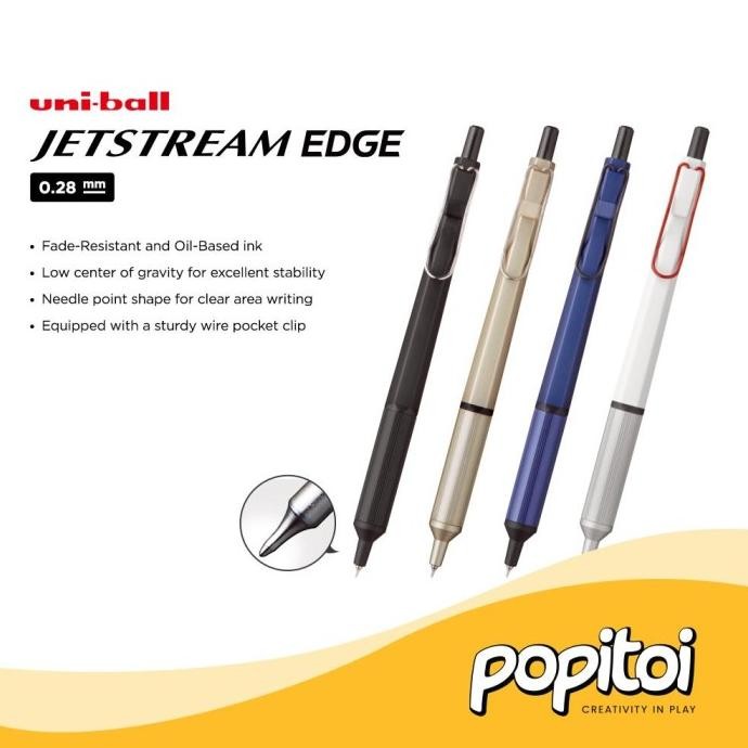 

Uni Ball Jetstream EDGE SXN-1003-28 Ballpoint Pen 0.28 mm Uniball