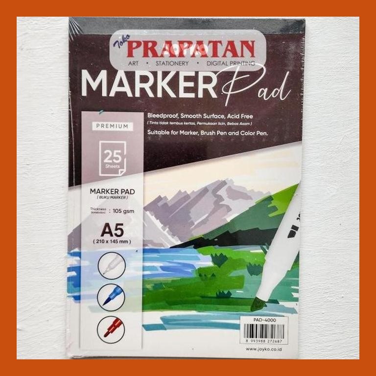 

[ PERALATAN LUKIS / GAMBAR ] JOYKO MARKER PAD PAD-4000 | BUKU SPIDOL COD