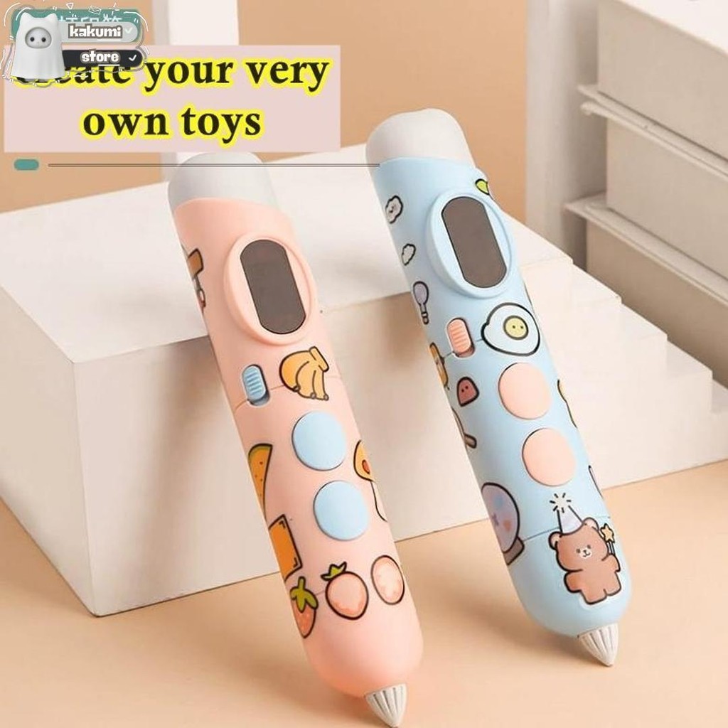 

[Orgm] Mainan Edukasi Diy Pena 3D Pena Lukis 3D Lucu Kreatif 3D Printing Pen Bisa Cas Promo