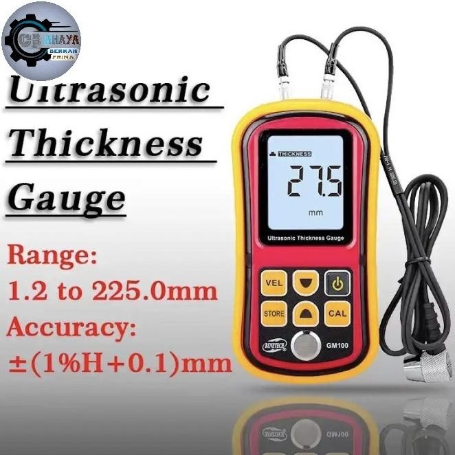 Ultrasonic Thickness Gauge Gm100 Benetech Tester Gm-100 Gm 100 Meter
