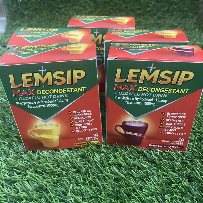 

Lemsip Max Decongestant Cold & Flu Hot Drink 10pk