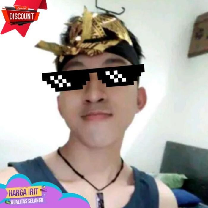Trending Udeng bando ikat kepala blangkon merah putih karnaval prada bali bandana headband slayer al