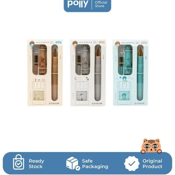 

TERBARU - SAILOR Profit Jr. Fountain Pen Set Mizutama Limited Edition / Pulpen