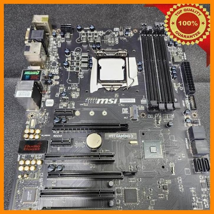 [snc] msi h97 gaming 3 lga 1150 gen 4 no bp