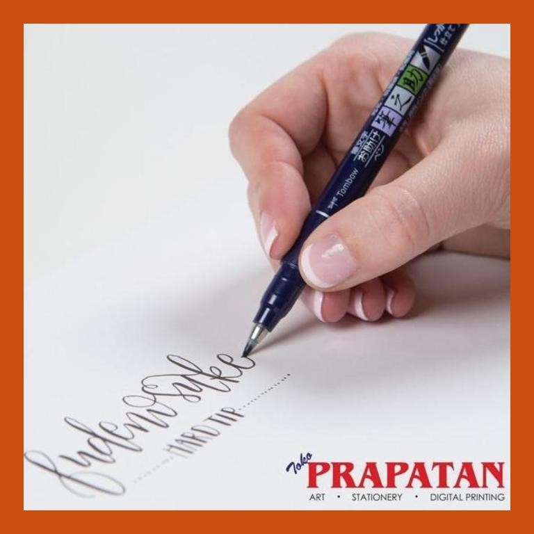 

[ PERALATAN LUKIS / GAMBAR ] TOMBOW FUDENOSUKE BRUSH PEN - HARD TIP GOOD QUALITY