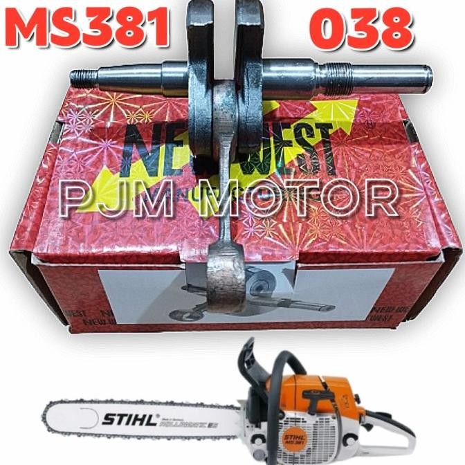 BEBAS ONGKIR - Ms381 Crankshaft Kruk as kro as mesin chainsaw sinso stihl ms 381