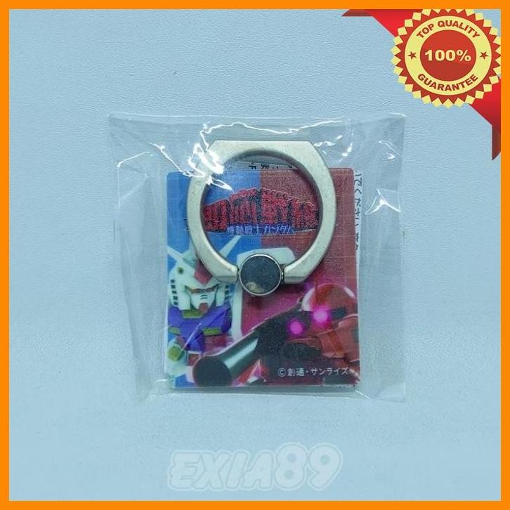 [exi] mobile suit gundam sd rx-78-2 & ms-06s zaku ii smartphone ring