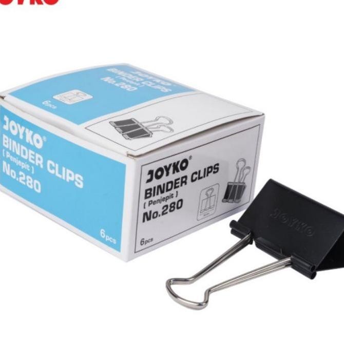

Binder Clip Jepit Erta Joyo 280 6Pcota