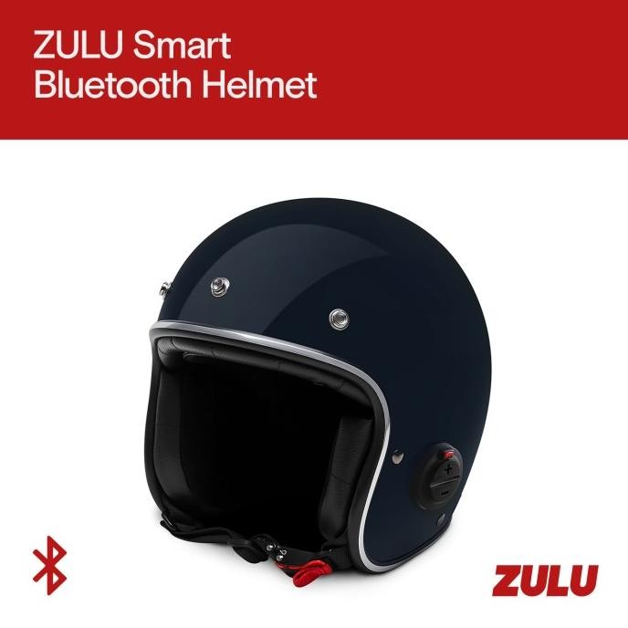 DISKON ZULU Smart Bluetooth Helmet Osiris Midnight Chrome