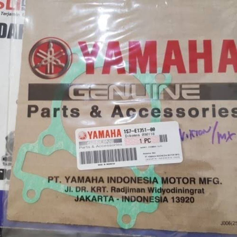 1S7-E1351-00 GASKET CYLINDER BAWAH KERTAS VIXION MX