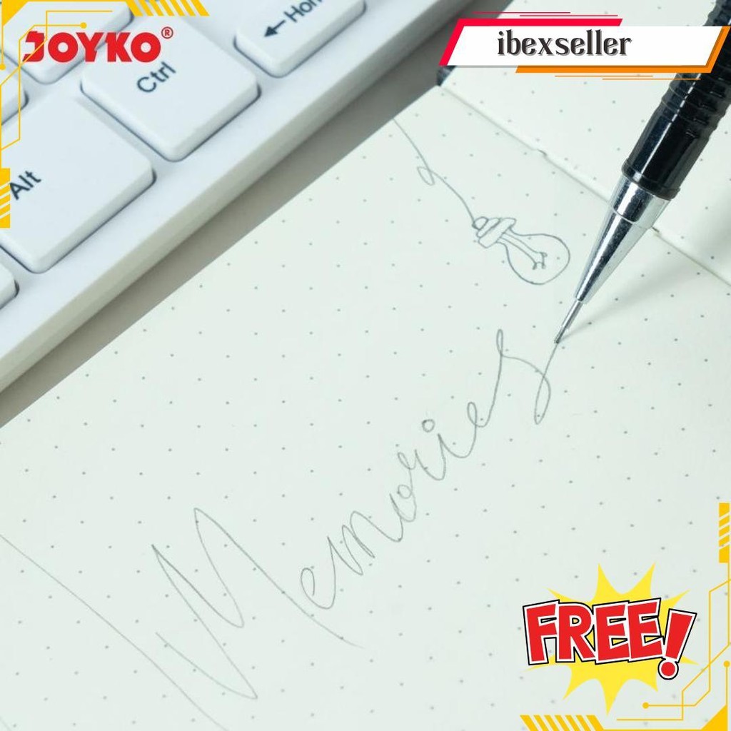 

[1 Pc] Pensil Mekanik Joyko Mp-01 0.5Mm Termurah Banget