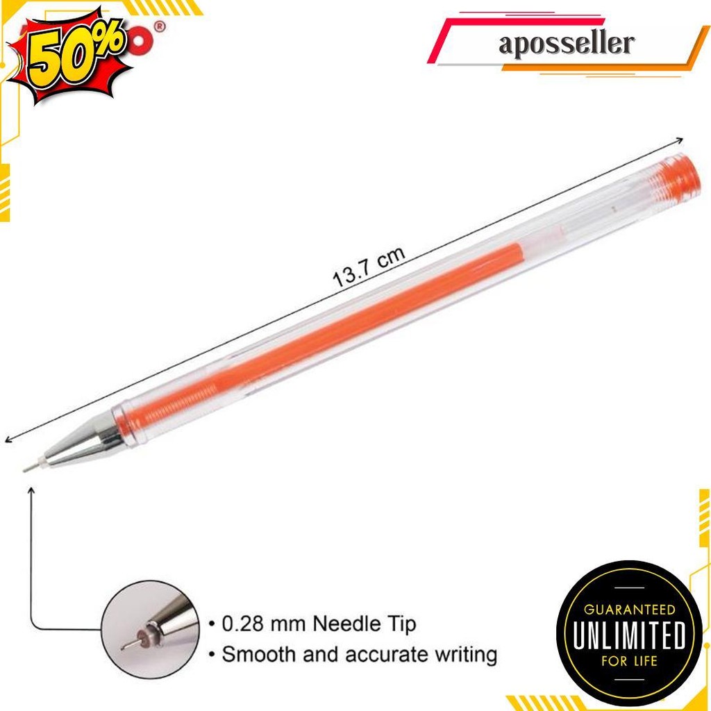 

Color Gel Pen Gpc-325 Itech3 Pulpen Pena Joyko 1 Set 8 Warna 0.28 Mm Original Produk