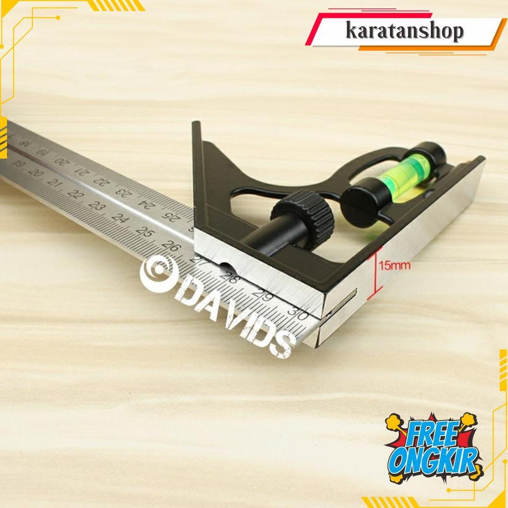 

Penggaris Siku Tukang Waterpass Waterpas Multifungsi Gratis Ongkir