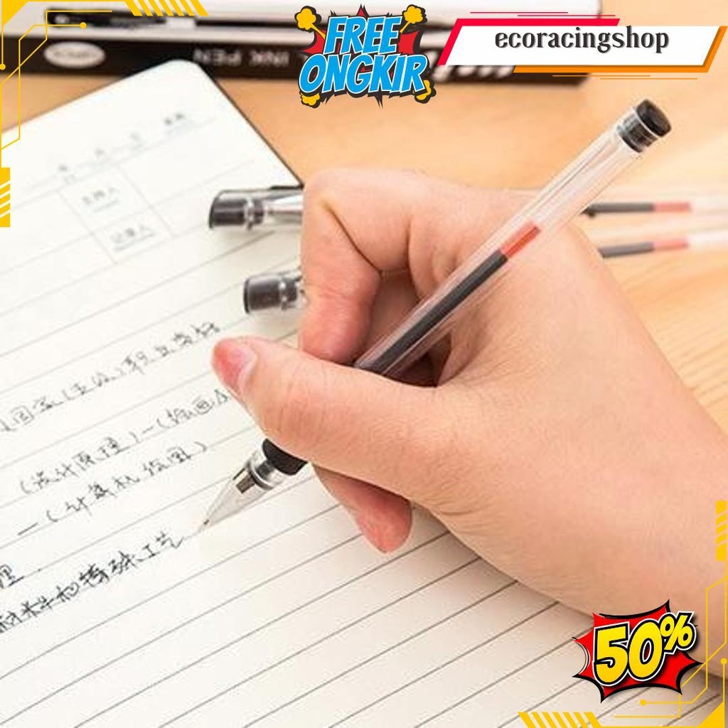 

Hl0705 Pena Isi 100 Pcs Gel Mimi 0.5Mm Pulpen Internasional Balpoin Cod