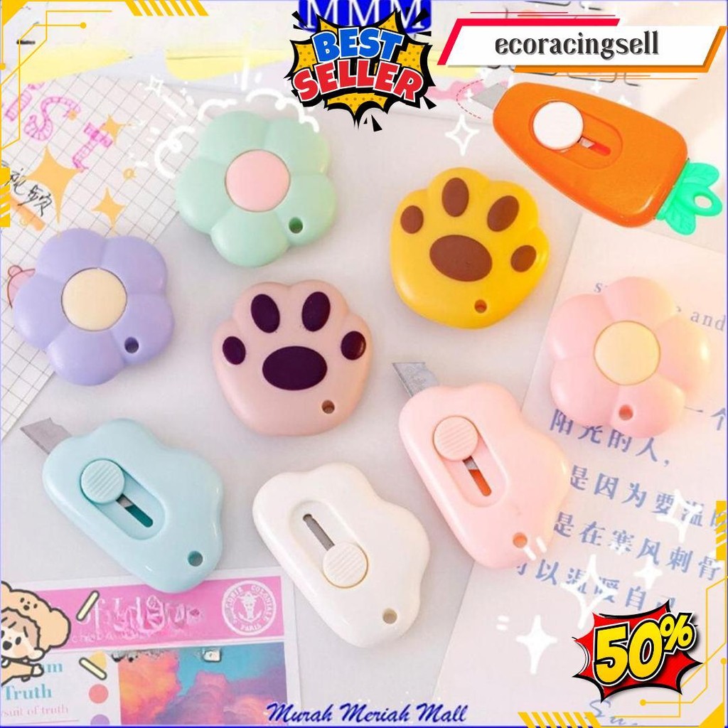 

Mmm Cutter Mini Portable Bentuk Oval Mini Cutter Wortel Polos Travel Kit Pemotong Kertas Paper Cutter Lucu Gratis Ongkir
