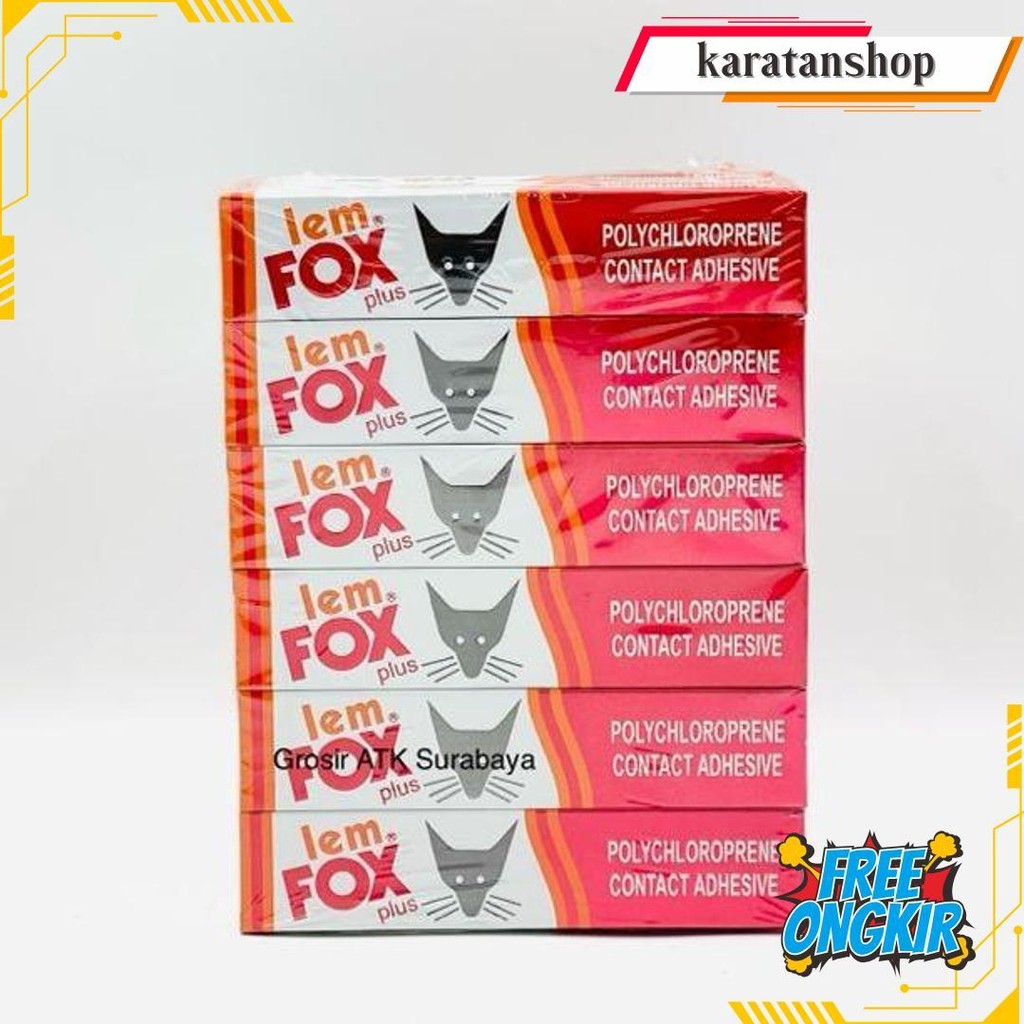 

Lem Fox Plus 20 Gr / Lem Fox Plus Tube 20 Gr Gram Asli Original Original Produk