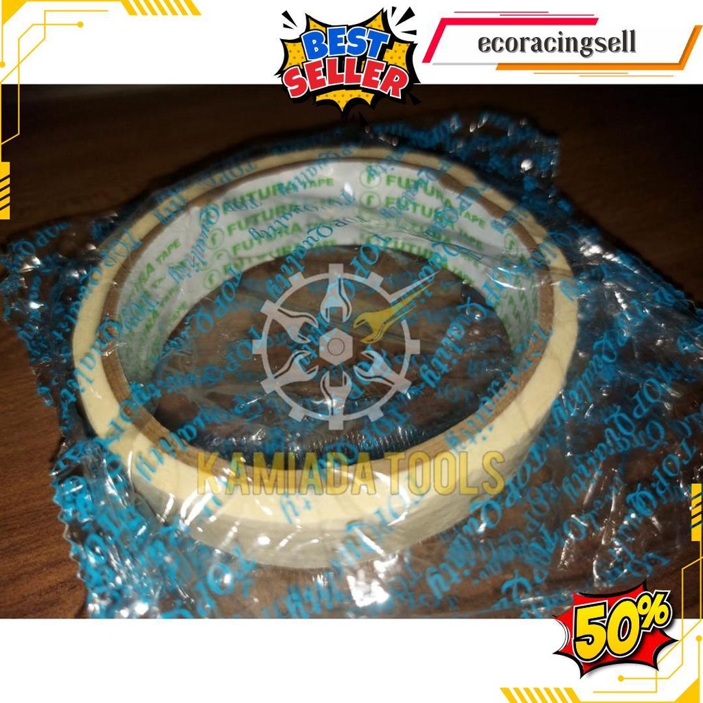 

Isolasi Kertas 1 Inci/ Lakban Kertas 1 Inci/ Masking Tape 1 Inch Sks / Futura/Gladio Tape Termurah Banget