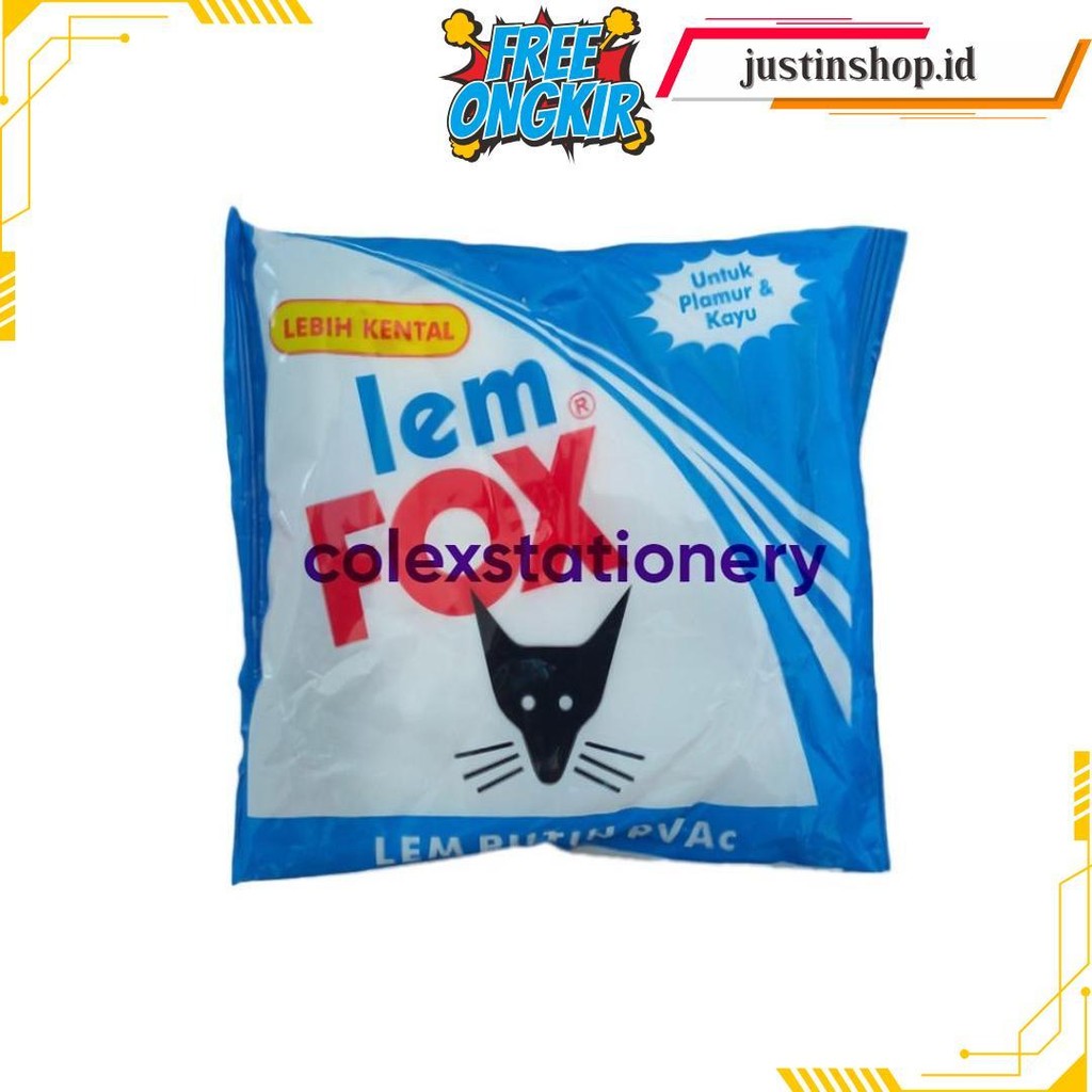 

Lem Fox Putih / Lem Fox Kayu Pvac Bungkus Biru Ukuran 350 Gram Terlaris