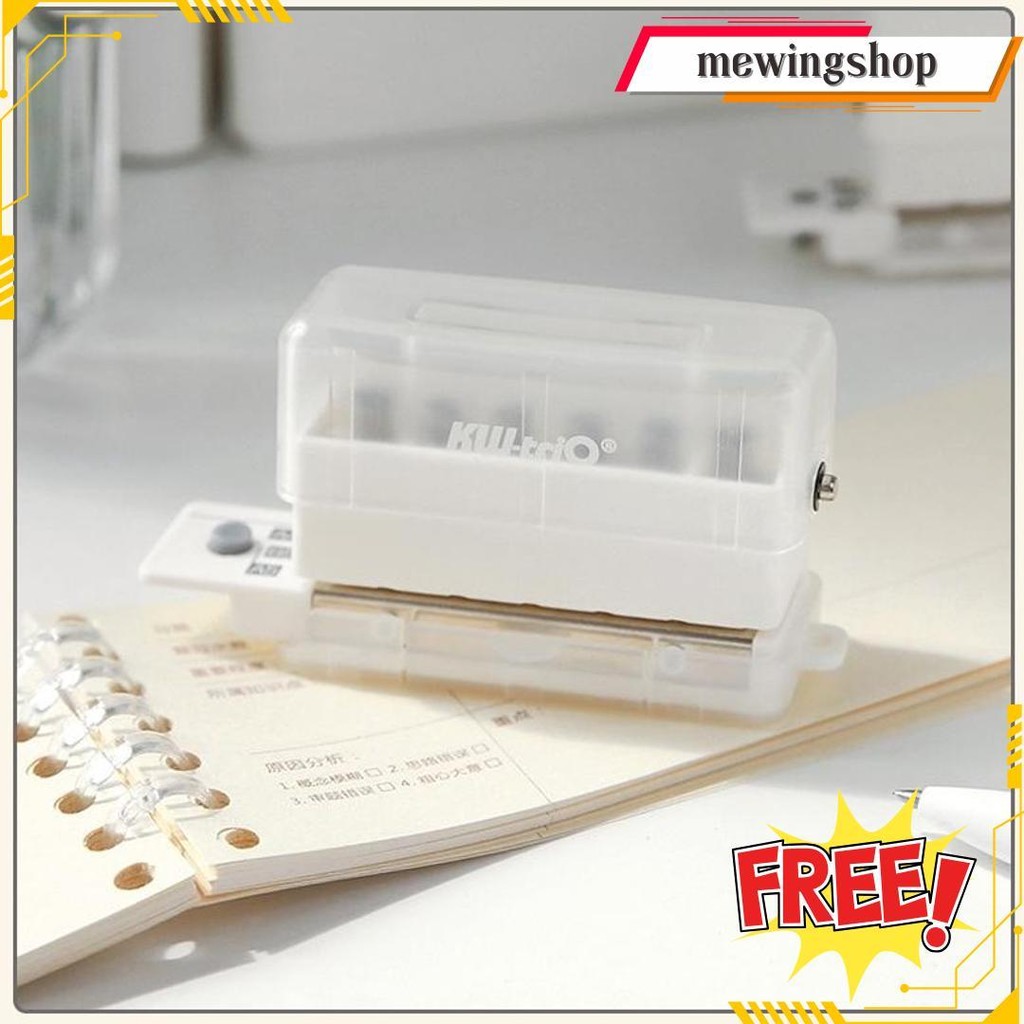 

Promo Pembolong Kertas 6 Lubang Hole Puncher Paper Punch Loose Leaf A5 A4 B5/Pembolong Kertas / Pembolong Kertas Motif Gratis Ongkir